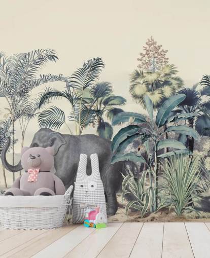 papier peint éléphant dans la jungle papier peint éléphant dans la jungle