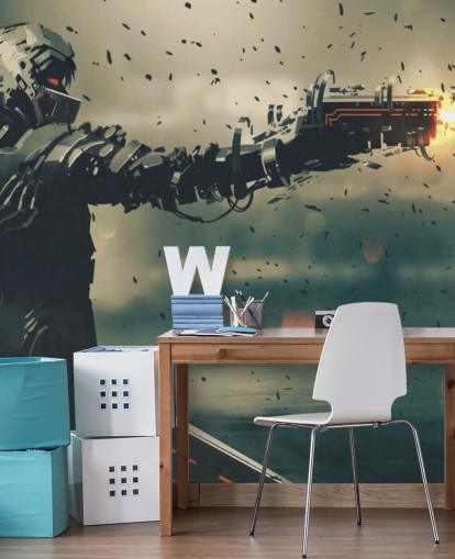 gaming soldier in the future wallpaper