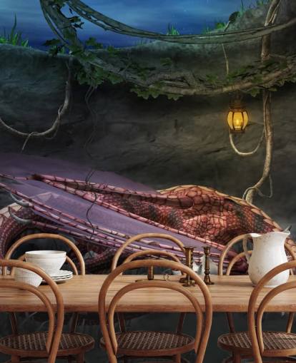 Papier Peint Dormant Red Dragon