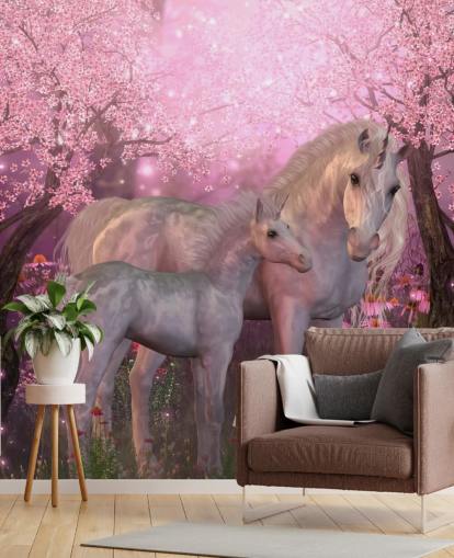 Unicorn och Unicorn Foal Bakgrund