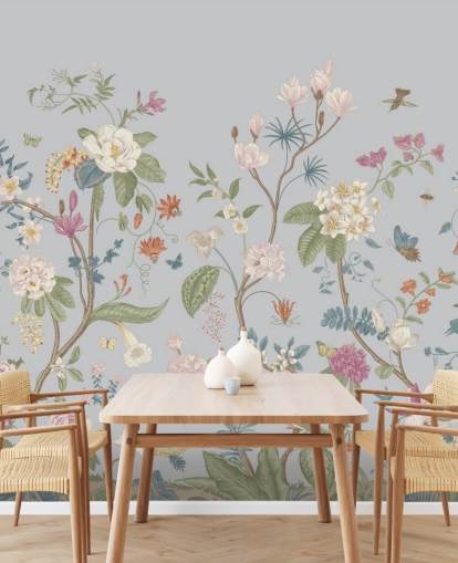 orientaliska blommor och träd tapeter orientaliska blommor och träd tapeter