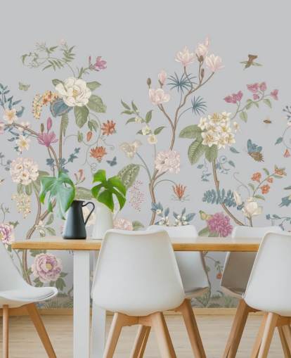 orientaliska blommor och träd tapeter orientaliska blommor och träd tapeter