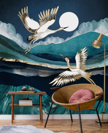 blue and gold bird wallpaper blue and gold bird wallpaper