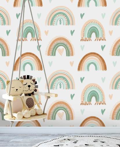 brown and light green rainbow wallpaper brown and light green rainbow wallpaper