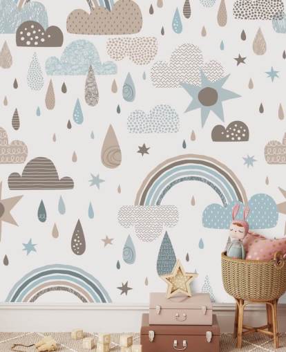 light blue and brown rainbow wallpaper light blue and brown rainbow wallpaper