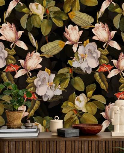 dark flower wallpaper dark flower wallpaper