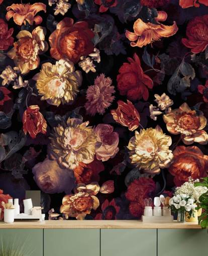 red and purple floral wallpaper red and purple floral wallpaper