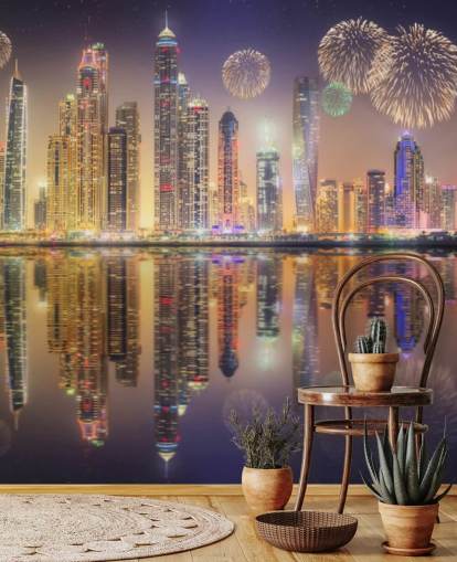 fireworks over Dubai wallpaper fireworks over Dubai wallpaper