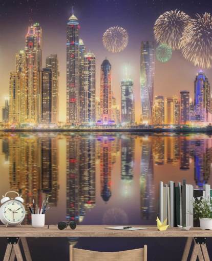 Descargar el fondo de pantalla de fuegos artificiales