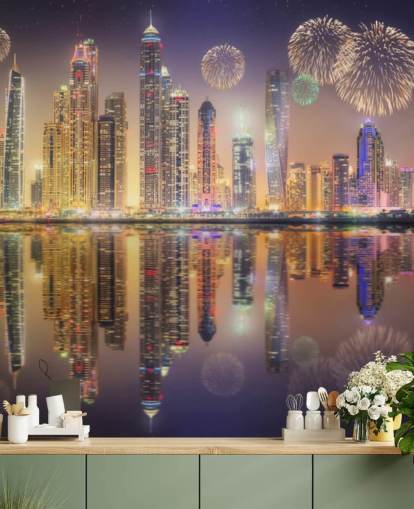 Descargar el fondo de pantalla de fuegos artificiales