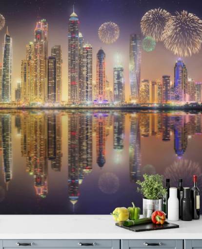 Descargar el fondo de pantalla de fuegos artificiales