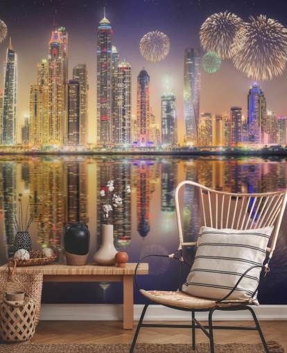 Descargar el fondo de pantalla de fuegos artificiales