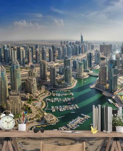 Dubai Marina City Wallpaper Dubai Marina City Wallpaper