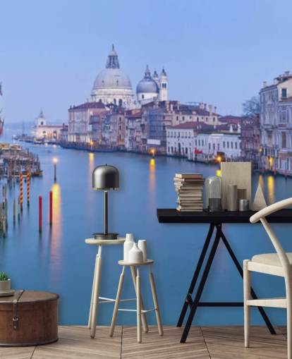 venice in the evening wallpaper