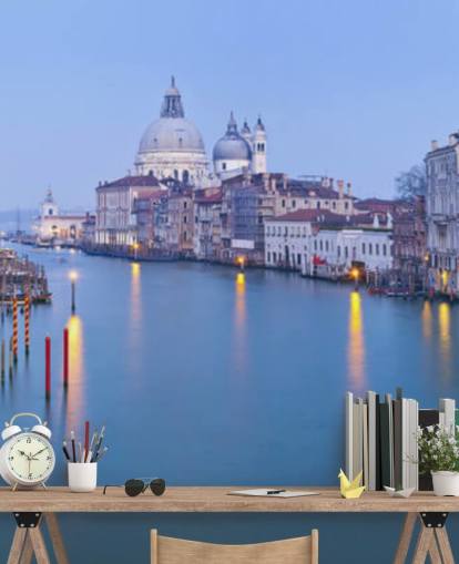 venice in the evening wallpaper