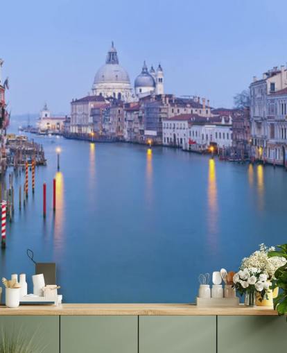 venice in the evening wallpaper