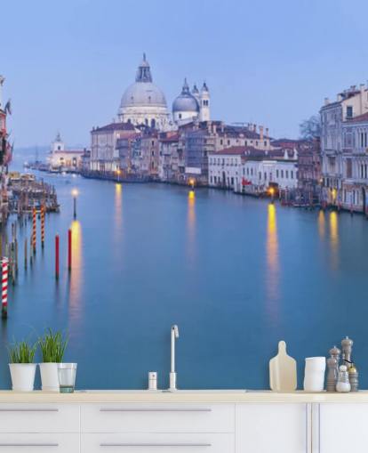 venice in the evening wallpaper