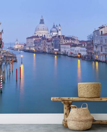 carta da parati venezia la sera