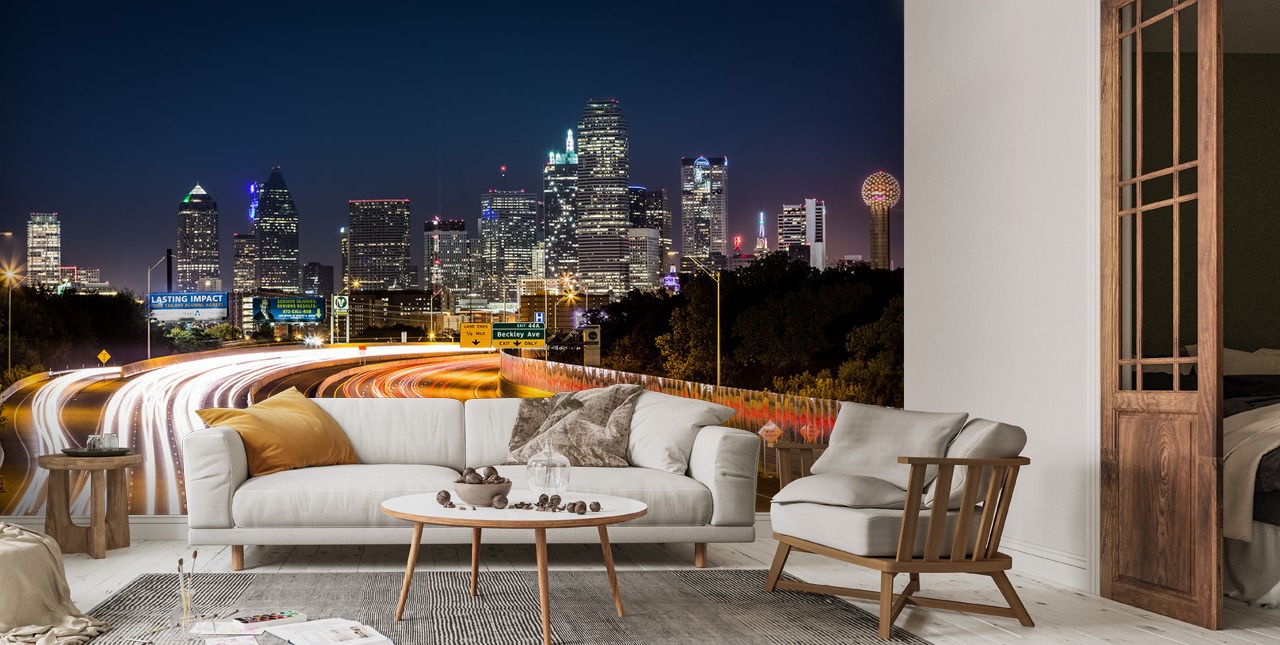 Skyline Van Dallas s Nachts Muurschildering Skyline Van Dallas s Nachts skyline-van-dallas-s-nachts-muurschildering-skyline-van-dallas-s-nachts