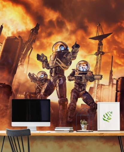 tre sci fi soldater tapet tre sci fi soldater tapet