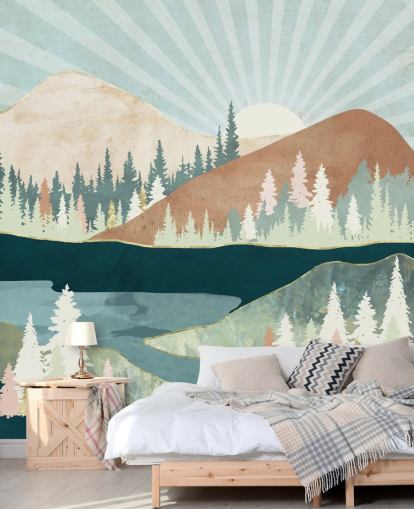 green and peach mountains wallpaper green and peach mountains wallpaper