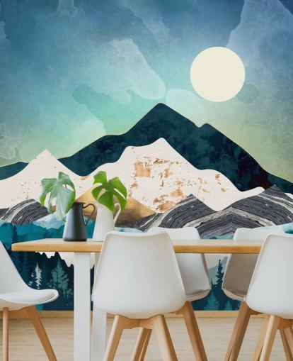 navy and light blue abstract mountains wallpaper navy and light blue abstract mountains wallpaper