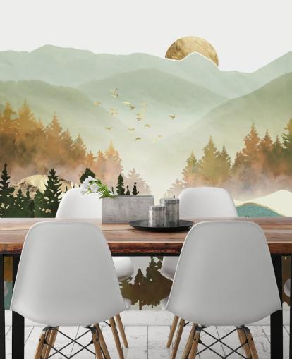 pale green and gold mountain wallpaper pale green and gold mountain wallpaper