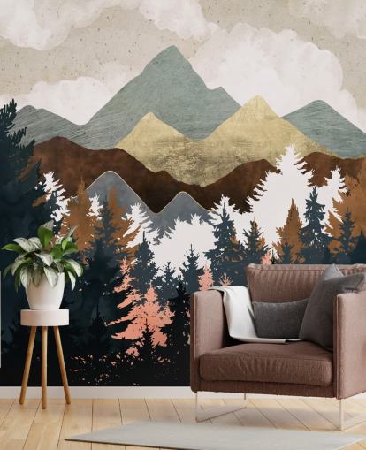 abstract tree and mountains wallpaper abstract tree and mountains wallpaper