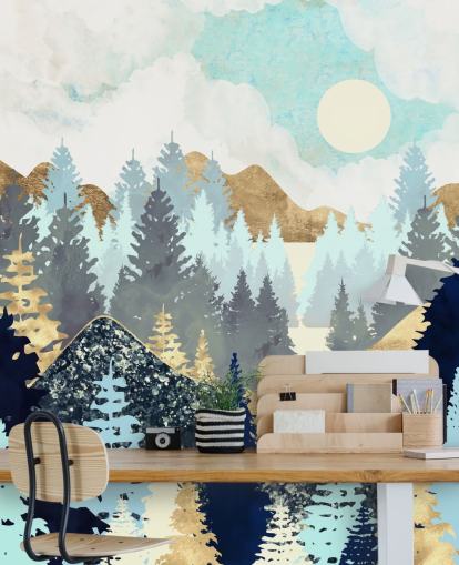 Forest Vista Tree Wall Mural Forest Vista Tree Wall Mural