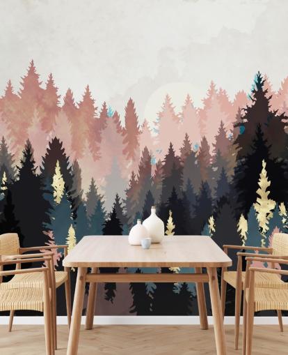 dark blue and pink forest wallpaper dark blue and pink forest wallpaper