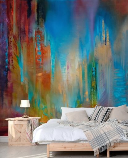 colourful city wallpaper