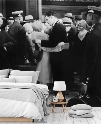 sort og hvid foto af mennesker kysse tapet sort og hvid foto af mennesker kysse tapet