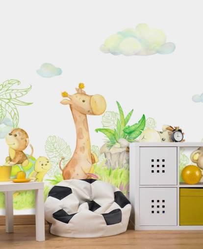 fondo de pantalla de pintura ligera de animales