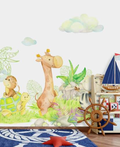 pintura leve de animais papel de parede pintura leve de animais papel de parede