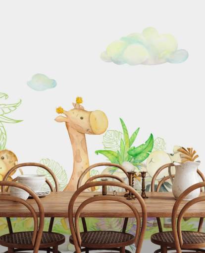 fondo de pantalla de pintura ligera de animales