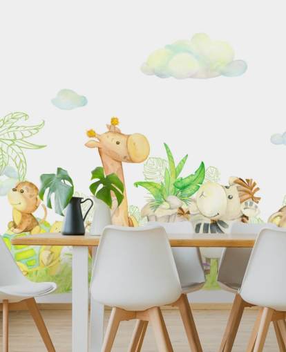 fondo de pantalla de pintura ligera de animales