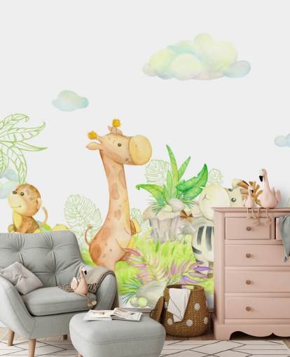 pintura leve de animais papel de parede pintura leve de animais papel de parede