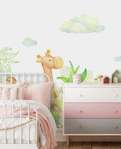 light painting of animals wallpaper