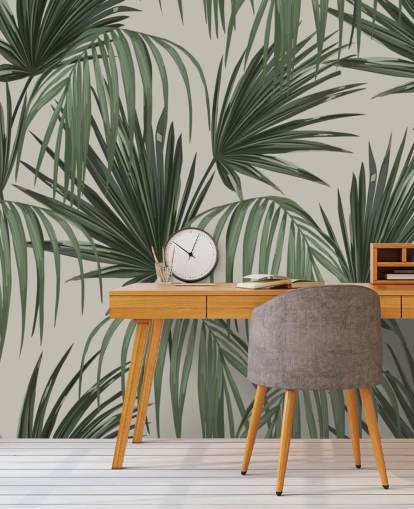 vintage palms wallpaper