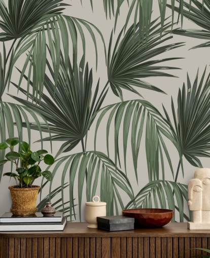 vintage palms wallpaper