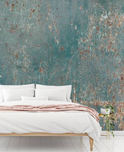 blue and copper industrial wallpaper mural called Industrial Grunge for bedrooms, bars and kitchens blue and copper industrial wallpaper mural called Industrial Grunge for bedrooms, bars and kitchens