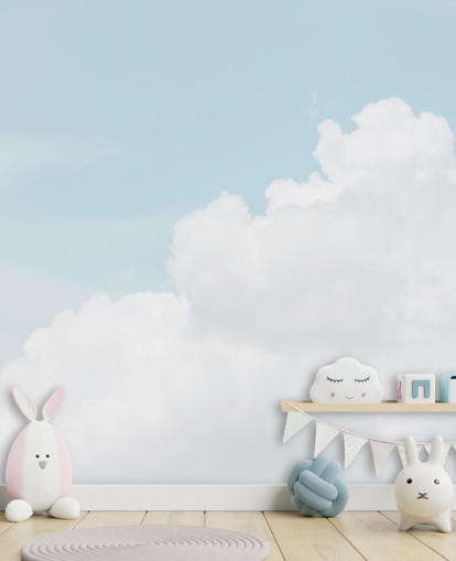 cloudy blue sky wallpaper