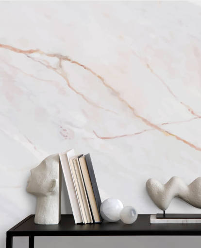 papel de parede de mármore branco e marrom claro