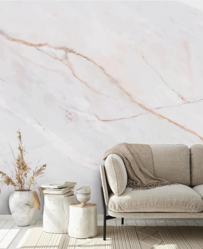 papel de parede de mármore branco e marrom claro