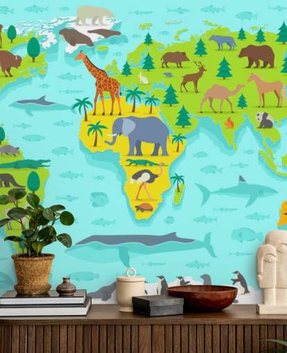 colorful animal map wallpaper colorful animal map wallpaper