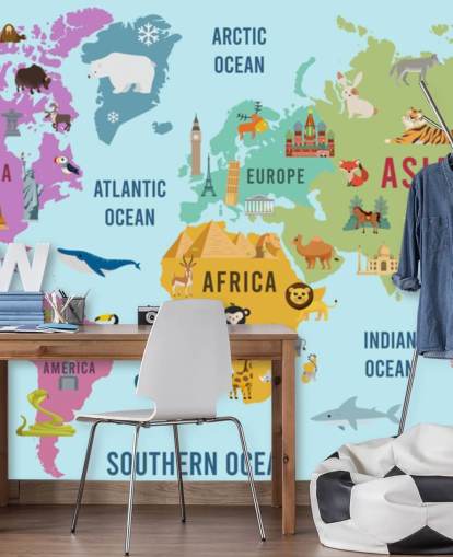 cute animal cartoon map wallpaper cute animal cartoon map wallpaper