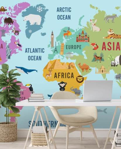cute animal cartoon map wallpaper cute animal cartoon map wallpaper