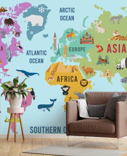cute animal cartoon map wallpaper cute animal cartoon map wallpaper