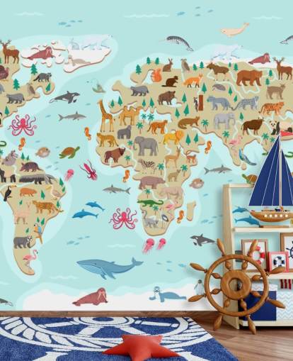 papel de parede animal cartoon