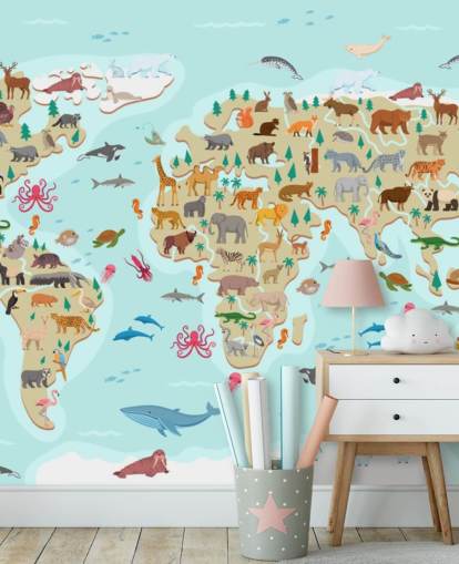 animal cartoon wallpaper